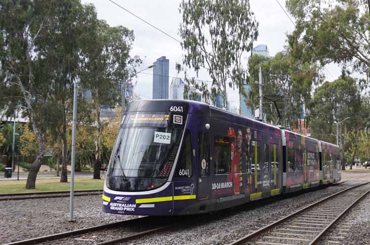 Yarra Trams Bombardier Flexity City 6041 Grand Prix